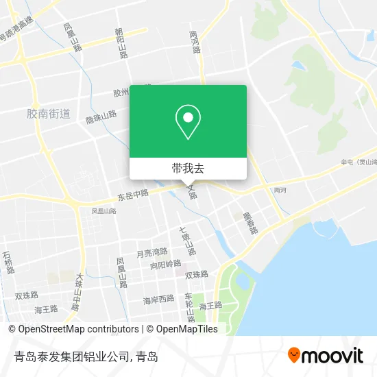 青岛泰发集团铝业公司地图