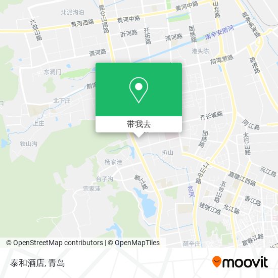 泰和酒店地图