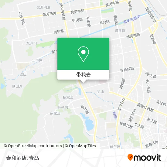 泰和酒店地图