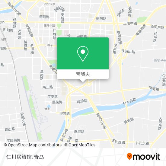 仁川居旅馆地图