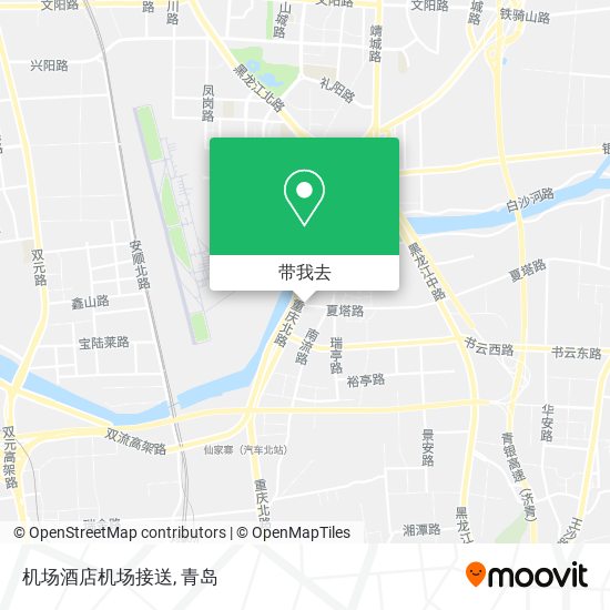 机场酒店机场接送地图