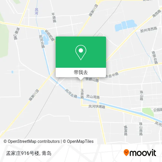 孟家庄916号楼地图