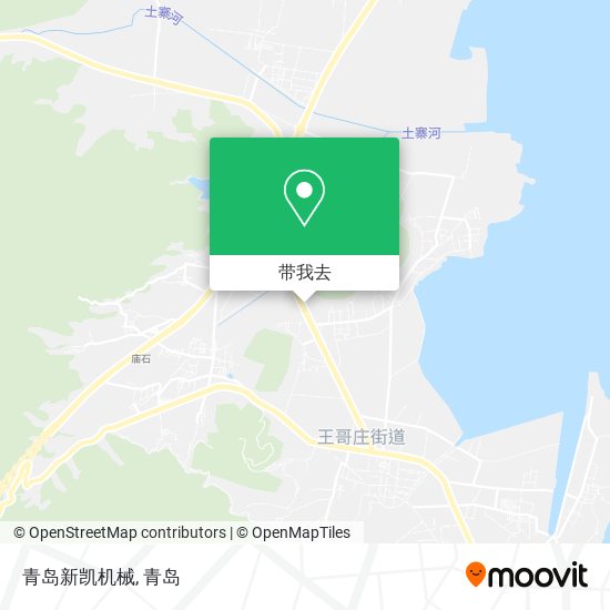 青岛新凯机械地图