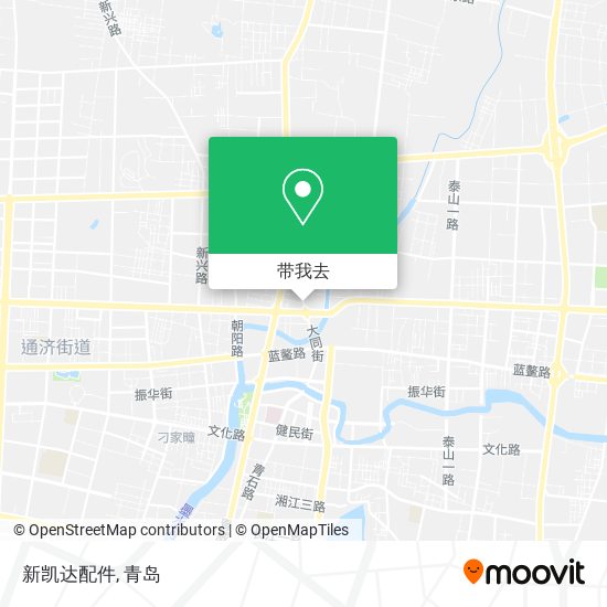 新凯达配件地图