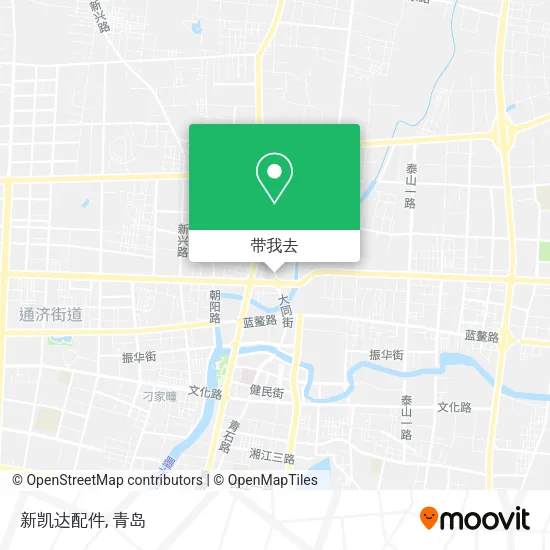 新凯达配件地图