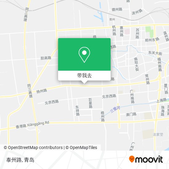 泰州路地图