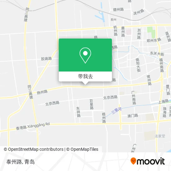 泰州路地图