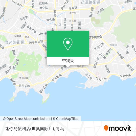 迷你岛便利店(世奥国际店)地图