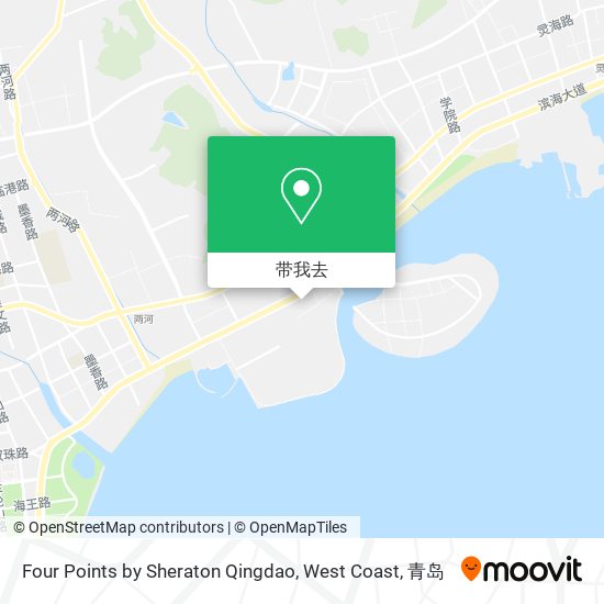 Four Points by Sheraton Qingdao, West Coast地图