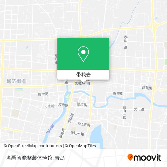 名爵智能整装体验馆地图