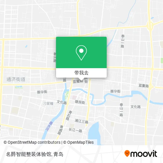 名爵智能整装体验馆地图