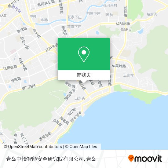 青岛中怡智能安全研究院有限公司地图