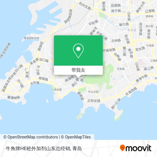牛角牌HE砼外加剂山东总经销地图