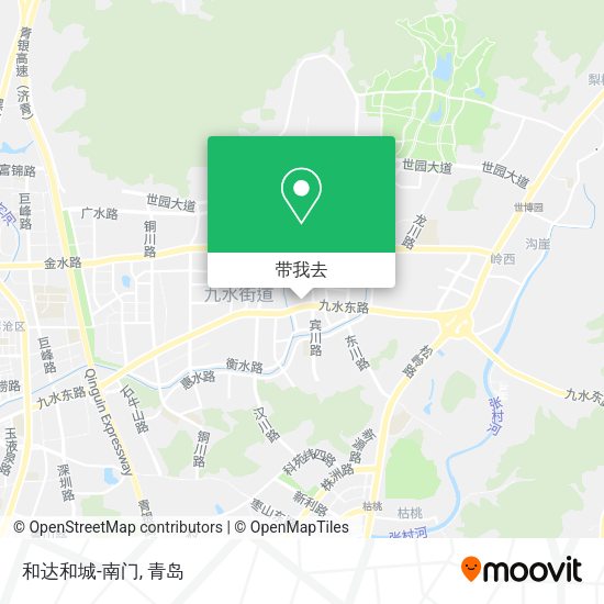 和达和城-南门地图
