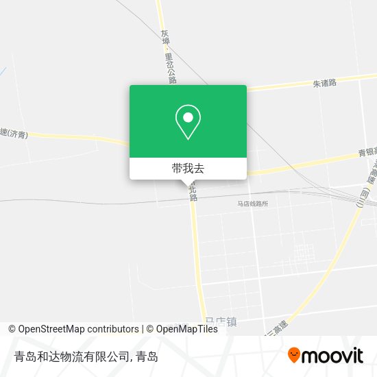青岛和达物流有限公司地图