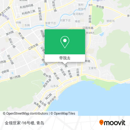 金领世家-16号楼地图