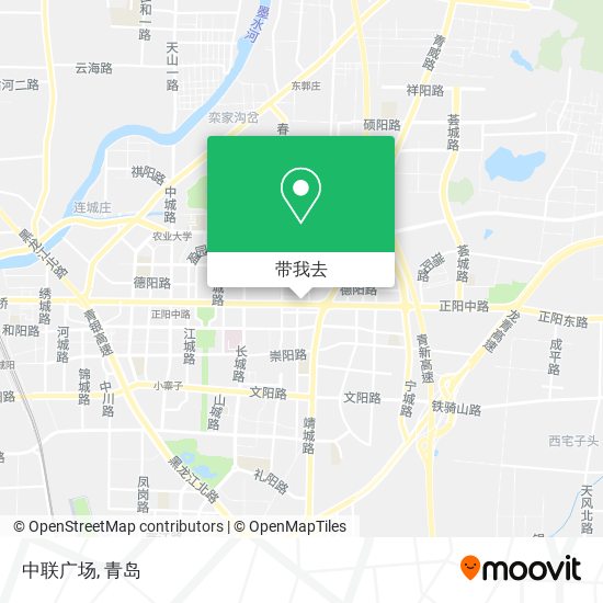 中联广场地图
