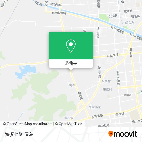 海滨七路地图