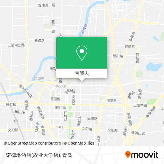诺德琳酒店(农业大学店)地图