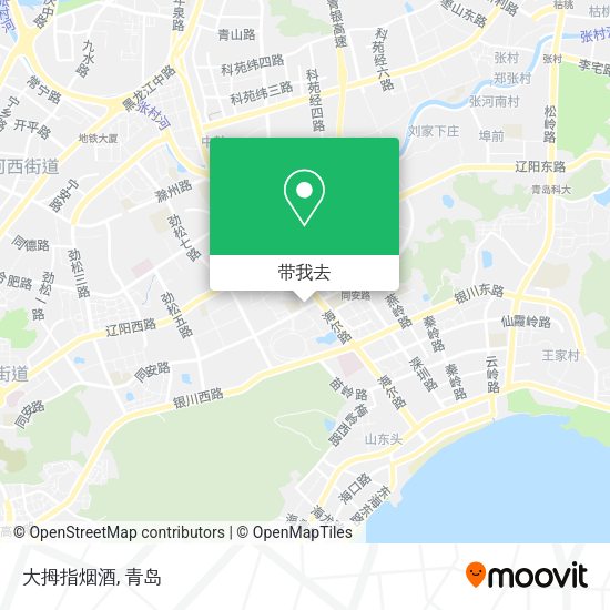 大拇指烟酒地图