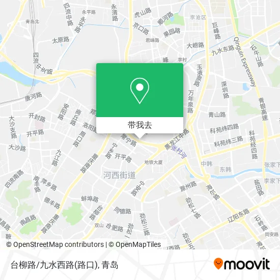 台柳路/九水西路(路口)地图