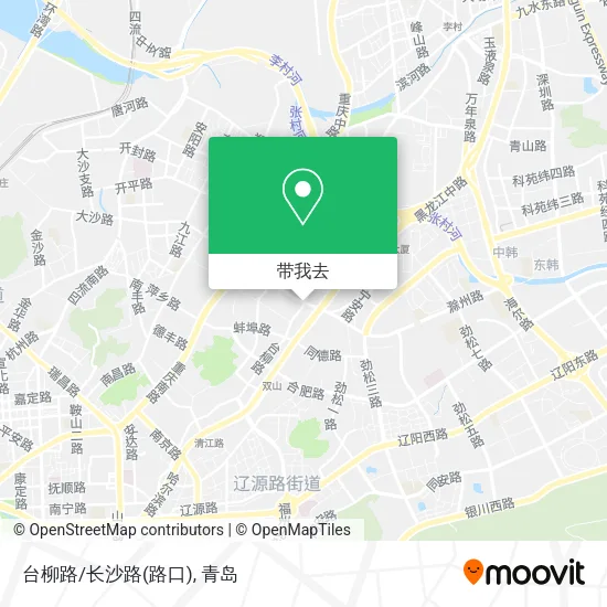 台柳路/长沙路(路口)地图