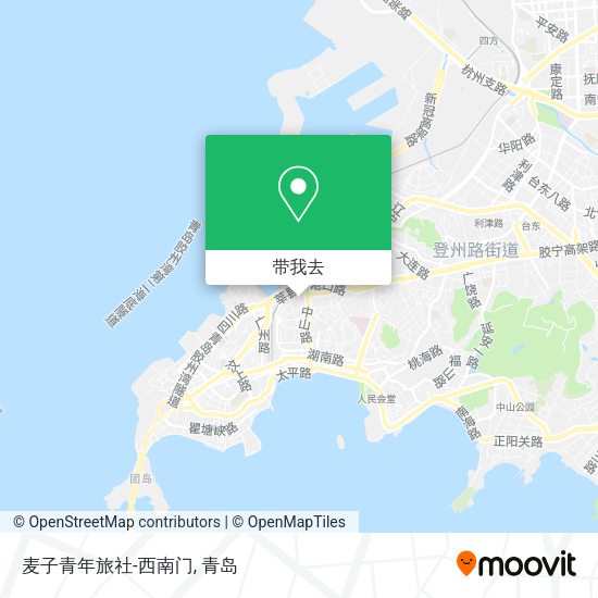 麦子青年旅社-西南门地图