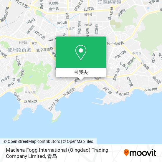 Maclena-Fogg International (Qingdao) Trading Company Limited地图