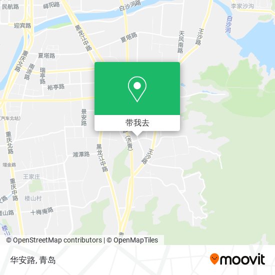 华安路地图