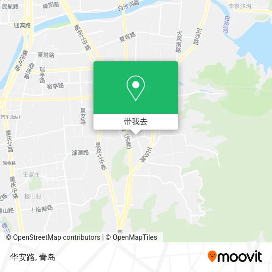 华安路地图
