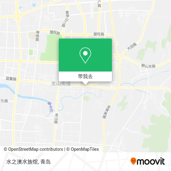水之澳水族馆地图