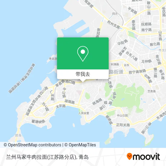 兰州马家牛肉拉面(江苏路分店)地图