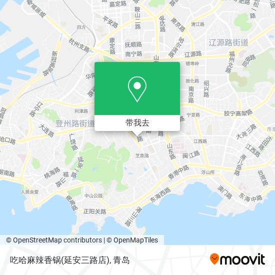 吃哈麻辣香锅(延安三路店)地图