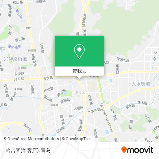 哈吉客(维客店)地图