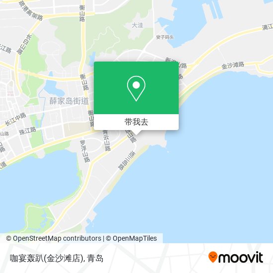 咖宴轰趴(金沙滩店)地图
