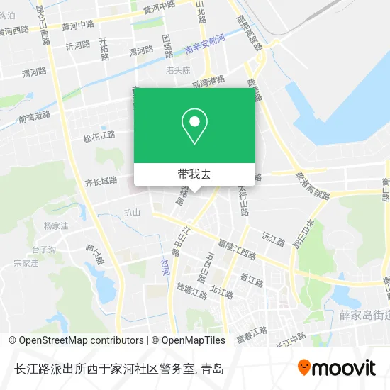 长江路派出所西于家河社区警务室地图