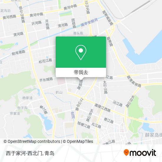西于家河-西北门地图