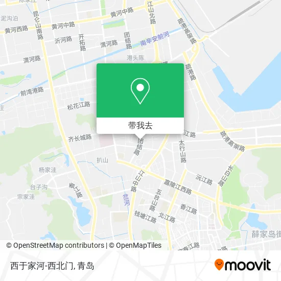 西于家河-西北门地图