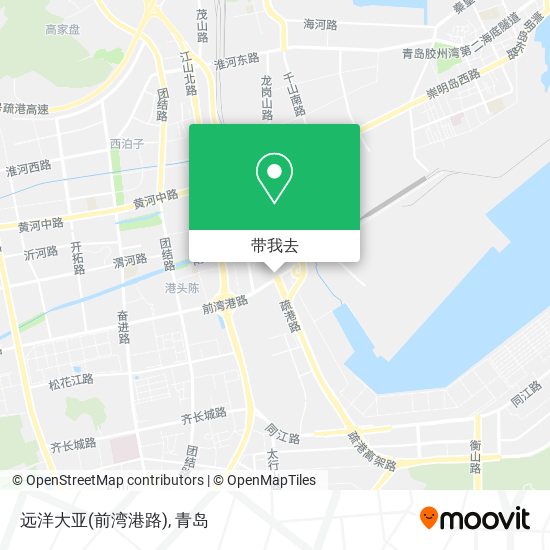远洋大亚(前湾港路)地图