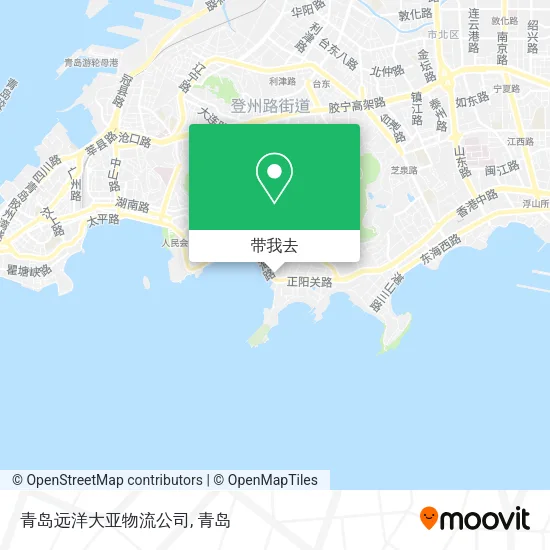 青岛远洋大亚物流公司地图
