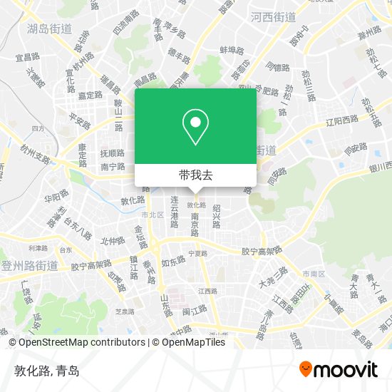 敦化路地图