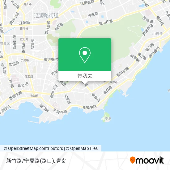 新竹路/宁夏路(路口)地图