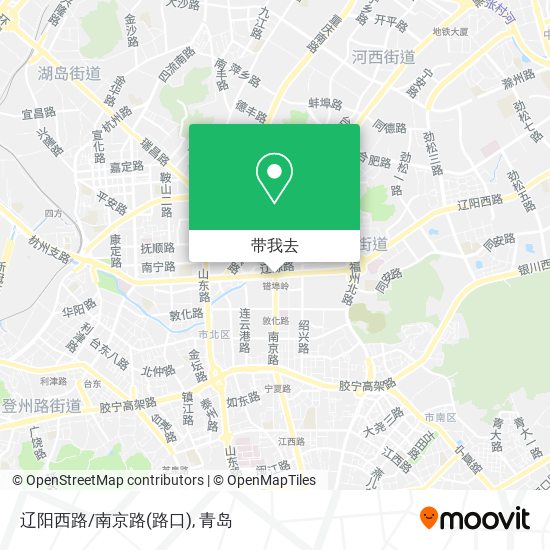 辽阳西路/南京路(路口)地图