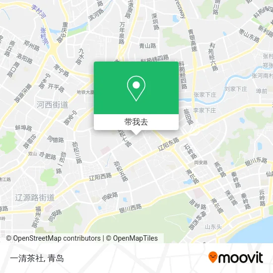 一清茶社地图