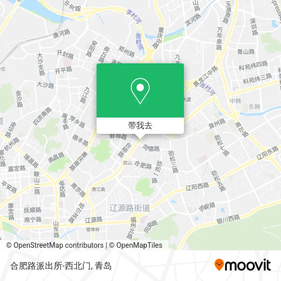 合肥路派出所-西北门地图