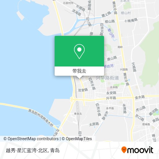 越秀·星汇蓝湾-北区地图