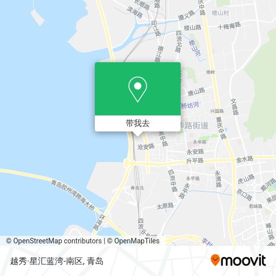 越秀·星汇蓝湾-南区地图