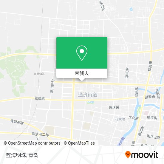 蓝海明珠地图