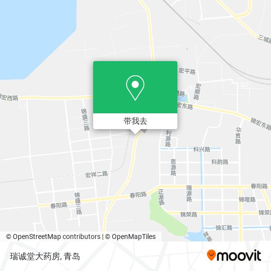 瑞诚堂大药房地图