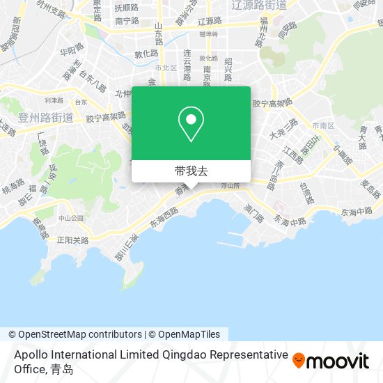 Apollo International Limited Qingdao Representative Office地图